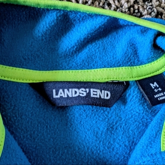 Blue Quarter-Zip Pullover - Picture 3 of 3